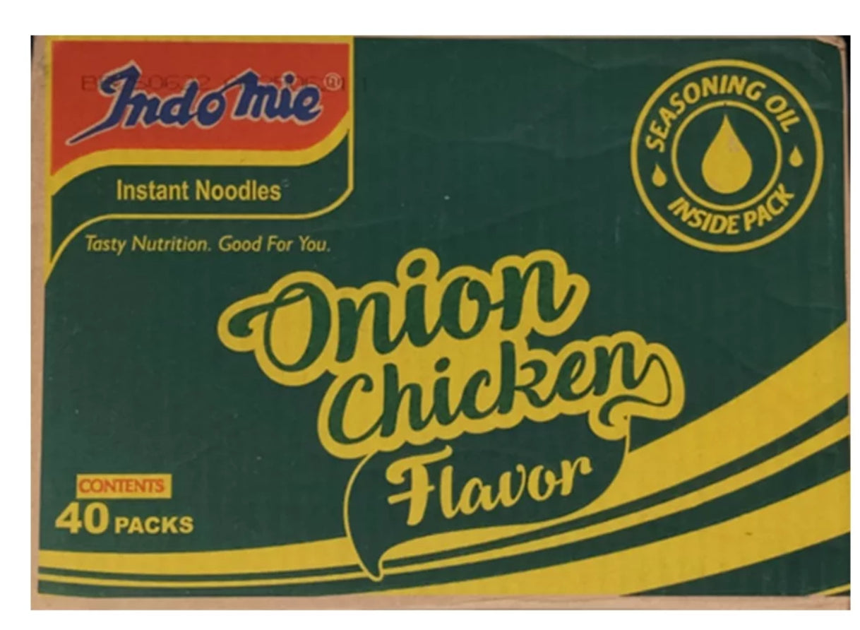 Indomie onion flavor ( Nigeria) box