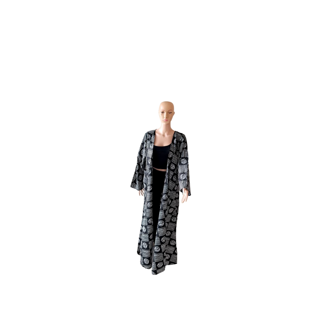 African Print Kimono