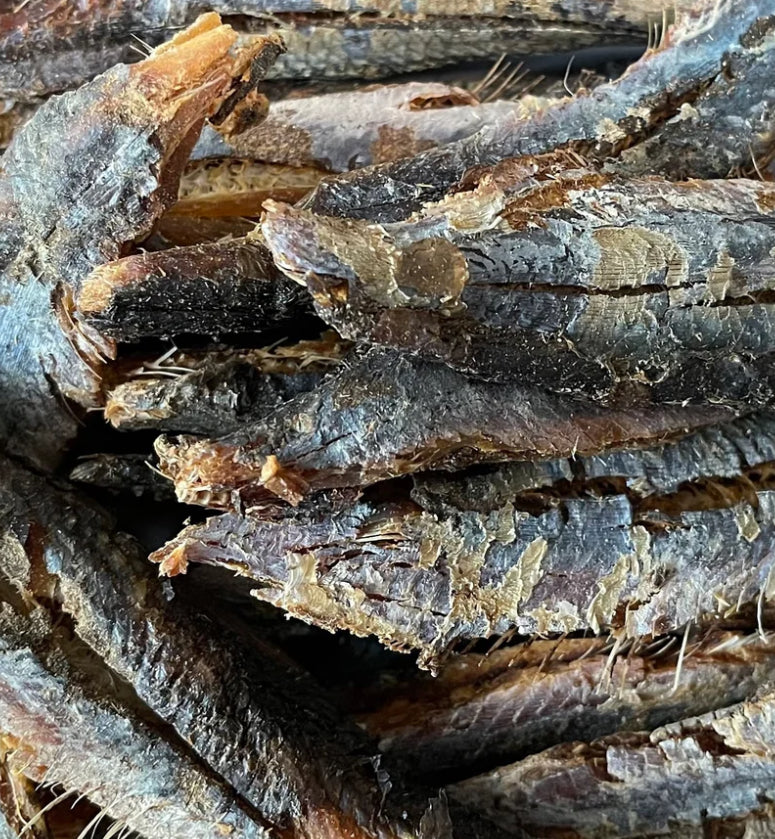 Smoke anchovies