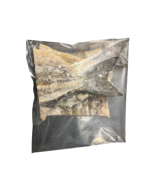 cut salted cod