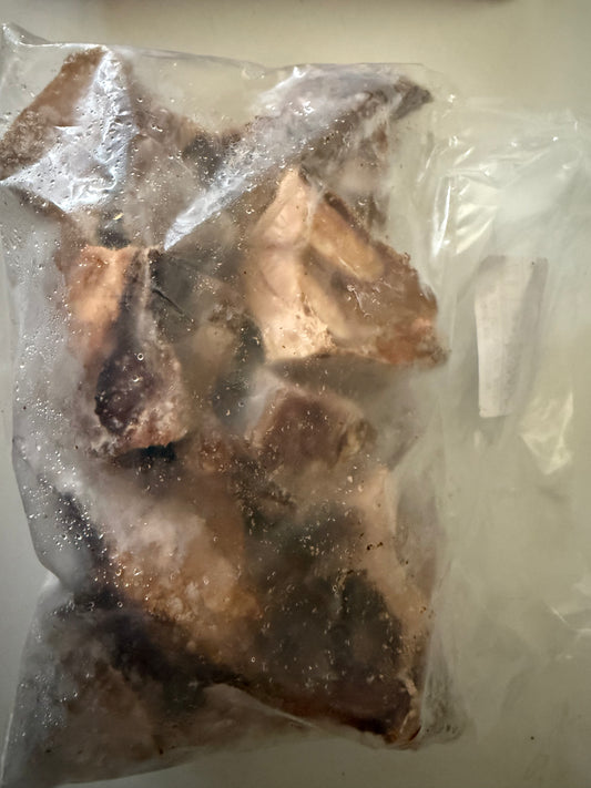 Cut smoke chicken